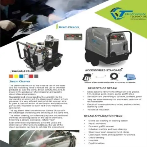 Steam Generating Machine, 10 Bar Capacity, 220 Temp