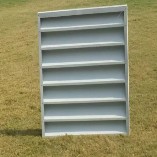 Steel Color Coated Stationary Louvers