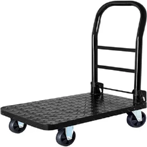 Steel Deck Platform Push Cart