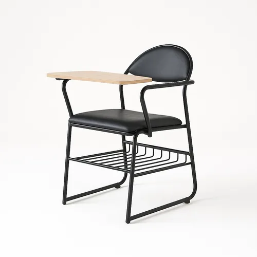 Student Writing Pad Chair Metal