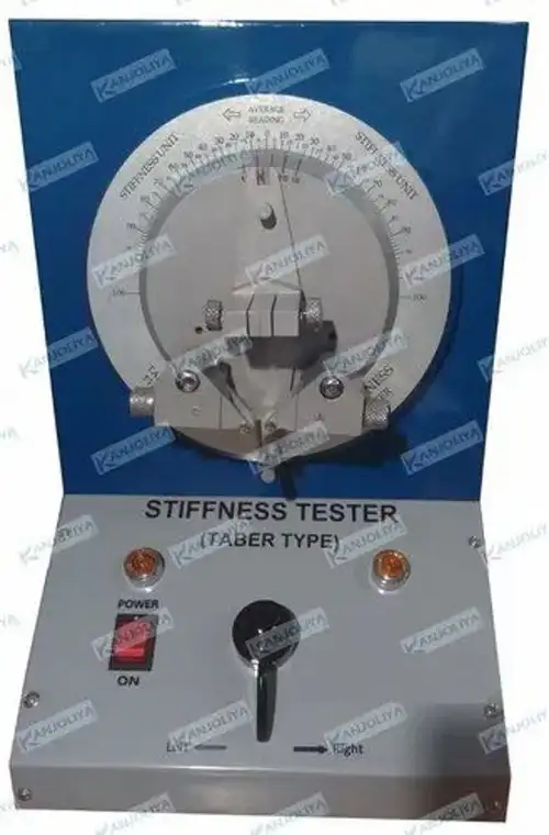 Taber Style Stiffness Equipment