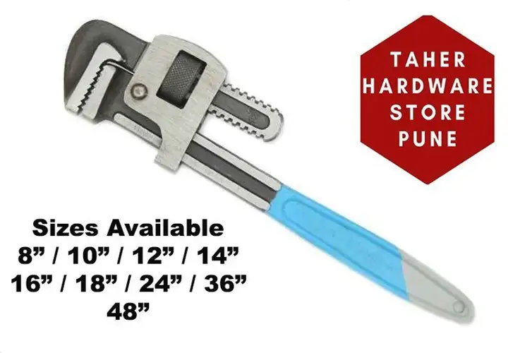 Taparia 6 Inch Heavy Duty Cast Iron Pipe Wrench
