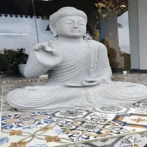 Terracotta Buddha Figurine