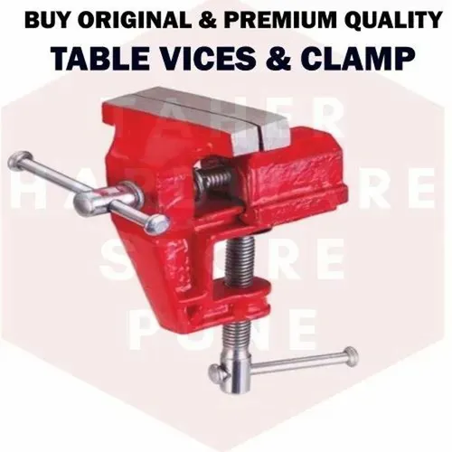 THS Fixed Base Industrial Baby Vice