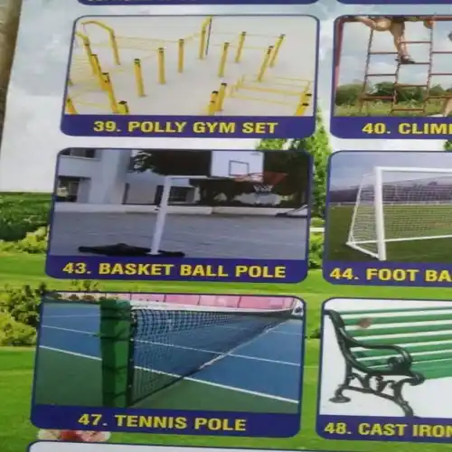 Time2play Iron Fixed Basketball Pole