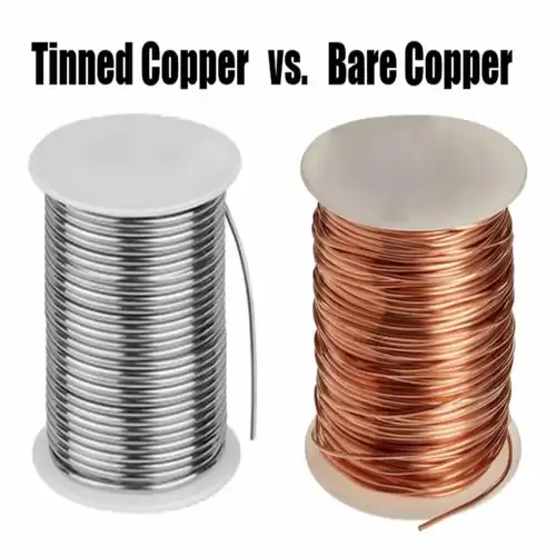 Tin Copper Wire, 2.00-0.010 MM (14-42 SWG)
