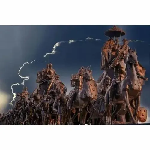 Traditional Fiber Sculpture 24x48 Inch