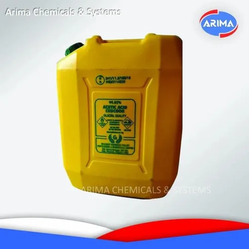 Transparent Glacial Acetic Acid Liquid