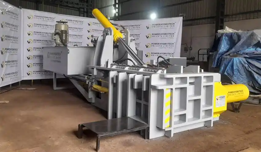 Triple Action Scrap Baling Equipment Economy