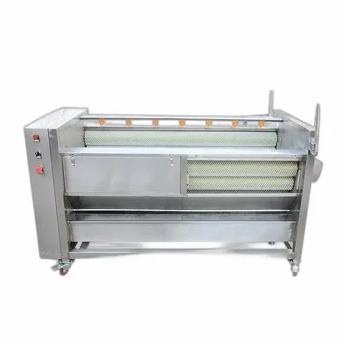 Turmeric Haldi Wash Peeling Machine, 50-250 kg/hr