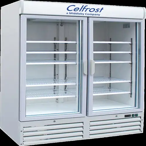 Two Door Showcase Freezer 1000L