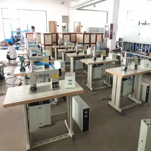 Ultrasonic Fabric Sealing Machine, 10 bags/min