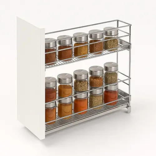 Vaada Designs Stainless Steel Modular Kitchen Cabinet