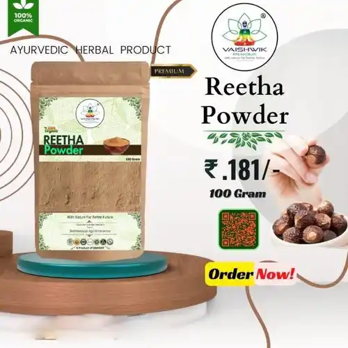 Vaishwik Prakruti Reetha Powder 100g
