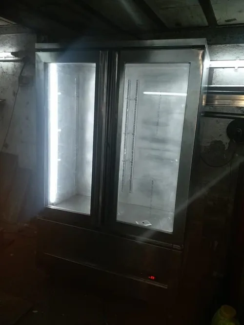 Vertical Glass Door Freezer, 500 L