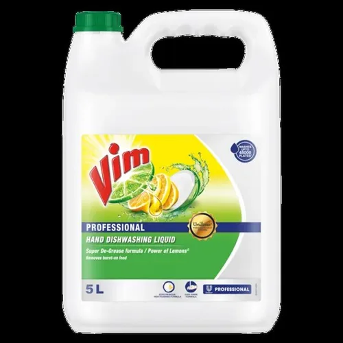 Vim Dishwash Liquid, Lime Fragrance