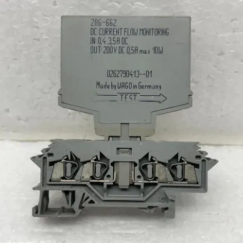 WAGO DC Current Monitoring Machine 286-662
