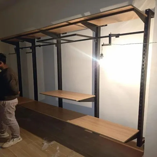 Wall Mount Wooden Rack