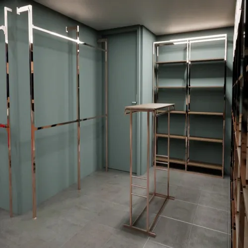 Wall Mounted Garment Rack