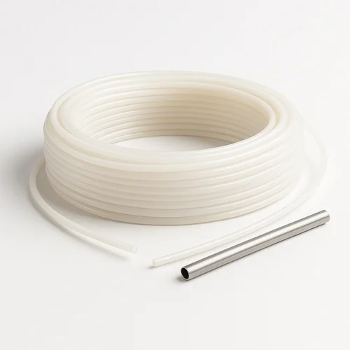 White 6mm OD Nylon Steel Tube