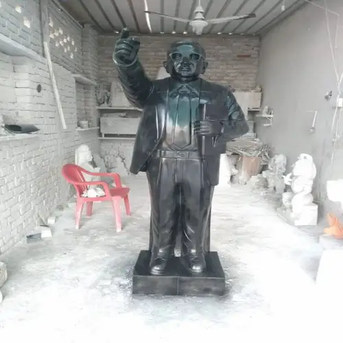 White Ambedkar Statue for Exterior