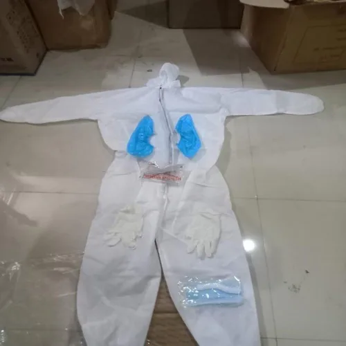 White Disposable PPE Kit