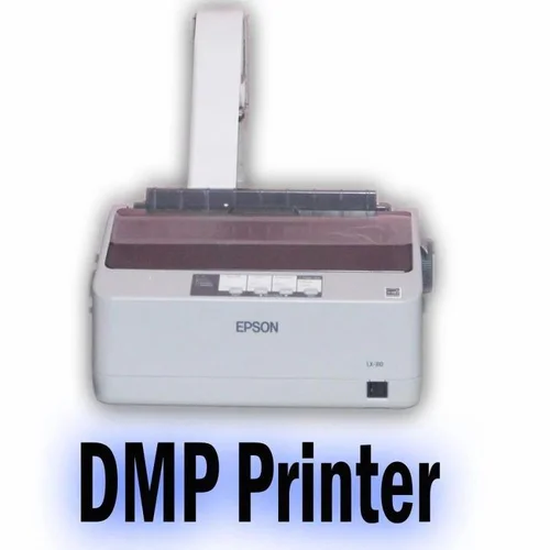 White DMP Dot Matrix Printer