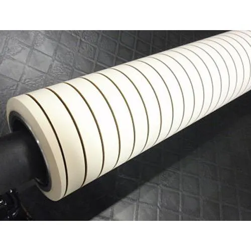 White Hypalon Roller