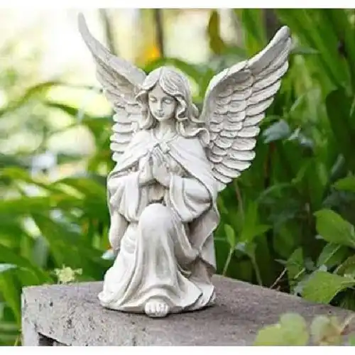 White Marble Angel Statue