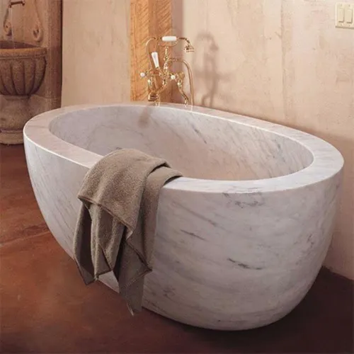 White Marble Bath Machine