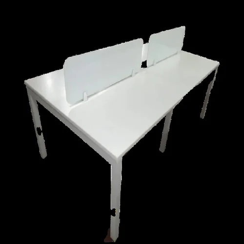 White Modular Wood Conference Table