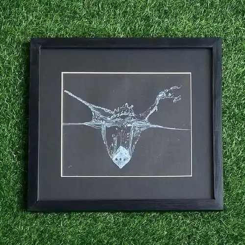 White on Black Still Life Art (Code-032)