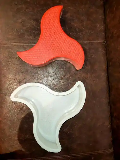 White Rectangular Silicon Mould, Industrial