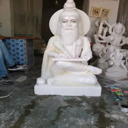 White Stone Statue