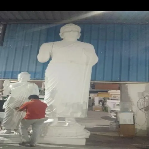White Thermocol Event Statue