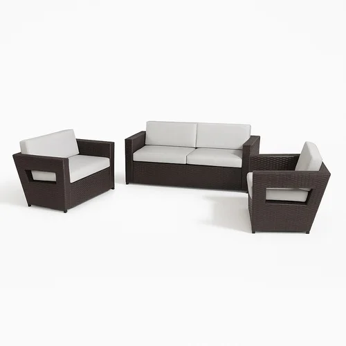 Wicker Outdoor Sofa Set