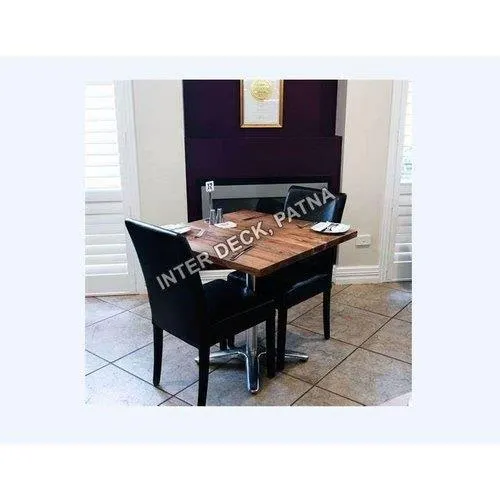 Wooden Cafeteria Table Set