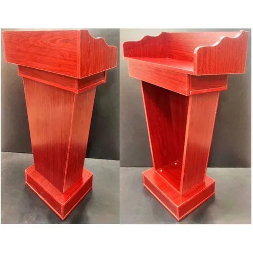 Wooden Conference Podium Stage
