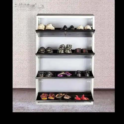 Wooden Corner Display Rack