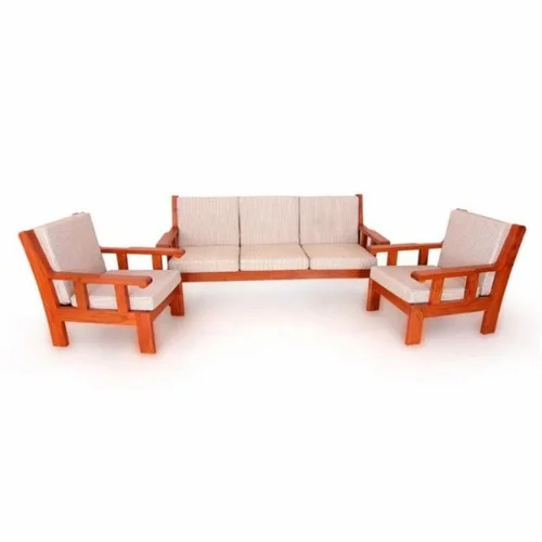 Wooden Frame Sofa Set