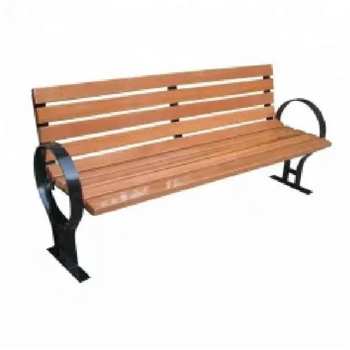 Wooden Iron Garden Bench