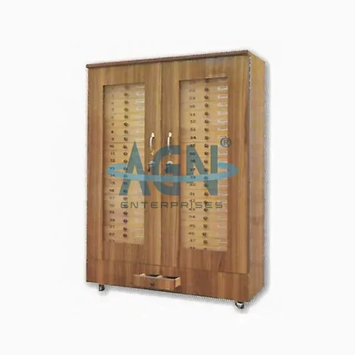 Wooden Slide Cabinet, 2000 Capacity