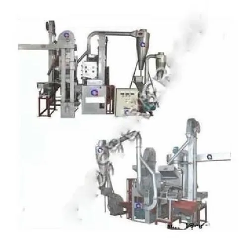 YBD128-3 Needle Mini Rice Mill