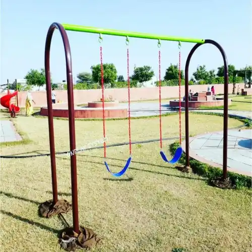 Yellow Iron Outdoor Swings