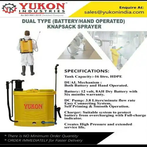 Yukon Dual Operated Sprayer