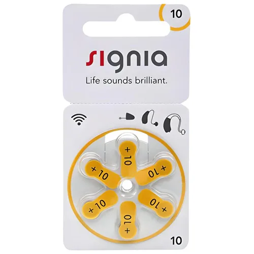 Zinc-Air Hearing Aid Batteries, 1.45V
