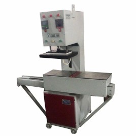 Vishesh Double Bed Automatic Fabric Embossing Machine