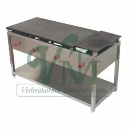 Stainless Steel Chapati Puffer Machine