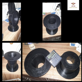 Viton Apex Cyclone Rubber Collar Bushing