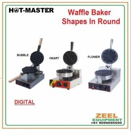 Round Waffle Baking Machine